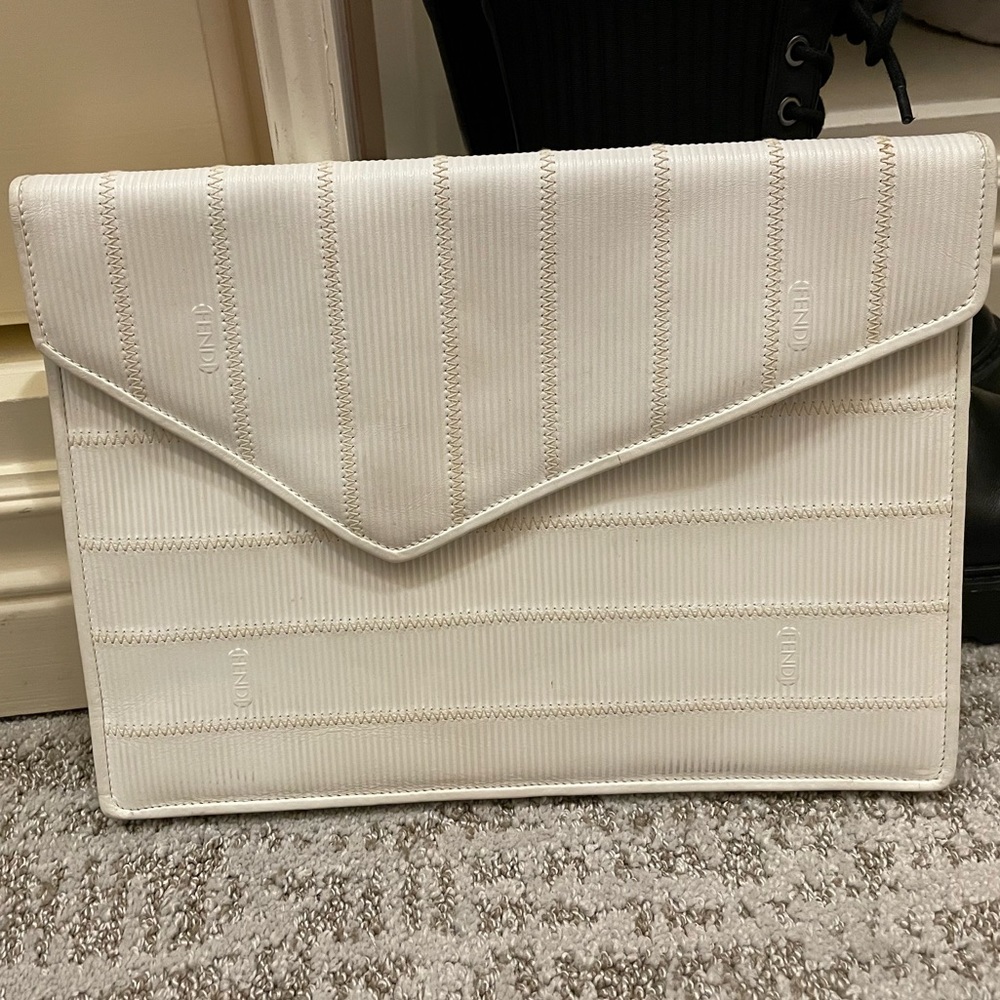 Fendi envelope clutch